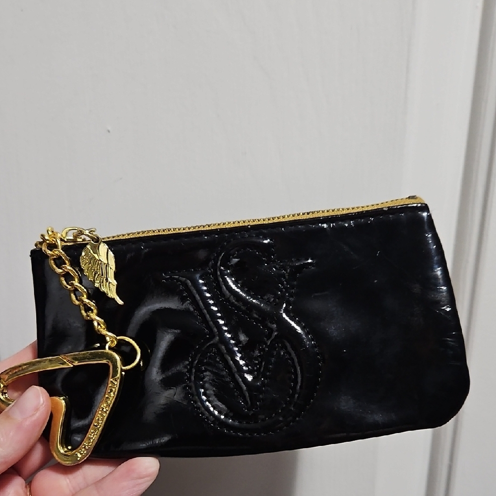 Vintage Y2K Victoria's Secret Mini Zip Up Keychain Bag Charm
